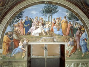The Parnassus by Raffaello Sanzio Raphael